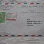 OLD AD COVER PANAMA TO GERMANY SPORT STAMP