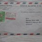 OLD AD COVER PANAMA TO GERMANY SPORT STAMP