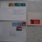 2 switzerland cover block + large strip stamp nice lot