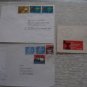 2 switzerland cover block + large strip stamp nice lot