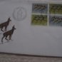 2 SWITZERLAND cover fdc block pair special francobolli