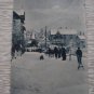 HARZ IM WINTER HAHNENKLEE GERMANY POSTCARD AK 1920 PAIR STAMP DR