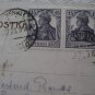 HARZ IM WINTER HAHNENKLEE GERMANY POSTCARD AK 1920 PAIR STAMP DR