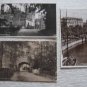 3 UK GB ENGLAND OLD POSTCARD WESTON SHERBONE CLEPATRA'S NEEDLE HOTEL SAVOY