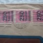 GERMANY COVER INFLATION STUTTGART OVPRT MEF STRIP STAMP (3) 1923