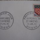 2 France first day cover            1960'  FDC   GOOD    LOT