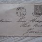 1863 OLD cover SWITZERLAND GENEVE CVR briefe