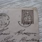 1863 OLD cover SWITZERLAND GENEVE CVR briefe