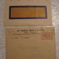 2 FINLAND OLD COVER PAIR STAMP AD ADVERTISING  CVR