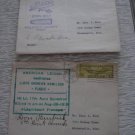 2 USA COVER DEDICATE LEGION + BLOOMINGTON 1930'S  AVIATION