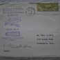 2 USA COVER DEDICATE LEGION + BLOOMINGTON 1930'S  AVIATION