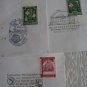 3 AUSTRIA COVER 1960's SPECIAL CANCEL LOT