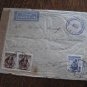 AUSTRIA CENSORED COVER PAAR STAMP+1 AIR CENSOR TO USA