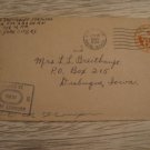 2 APO US COVER ARMY CENSORED AIR MAIL 1945 LOT