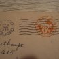 2 APO US COVER ARMY CENSORED AIR MAIL 1945 LOT
