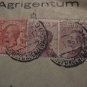 ITALY COVER AGRIGENTO TO PALERMO GOOD STAMP (1 2) 1928