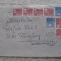 SWITZERLAND COVER 8 STAMP NUMBERS PAIR