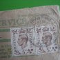 EGYPT TO RHODESIA CENSOR COVER service active airmail