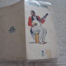 1939 MENU ITALY SHIP WITH BLACK MEN MUSICIAN