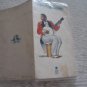 1939 MENU ITALY SHIP WITH BLACK MEN MUSICIAN