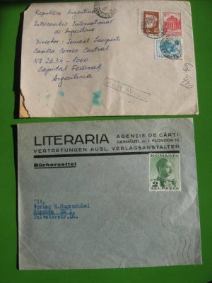 7 ROMANIA COVER LOT !!