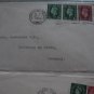 9 ENGLAND GB OLD COVER TO GERMANY LOT