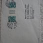 SWITZERLAND TETE BECHE PAIR ON COVER TO USA 5+5