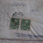AUSTRIA EMPIRE COVER PAIR STAMP ON BACK TO PRAHA