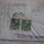 AUSTRIA EMPIRE COVER PAIR STAMP ON BACK TO PRAHA