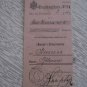 AUSTRIA ÖSTERREICH DOC BANK DEPOSIT SLIP 1901 LIBCEVES LIEBSHAUSEN BOHMEN