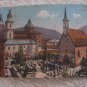 2 AUSTRIA SALZBURG + BADEN B WIEN POSTMARK POSTCARD AK