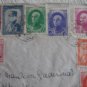IRAN COVER 1938 TO GERMANY AIRMAIL GOOD FRANKING WITH ! 11 STAMPS  !