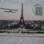 FRANCE OLD POSTCARD WITH AIRPLANE PLANE