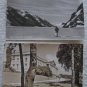2 NORWAY OLD POSTCARD PHOTO AK