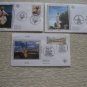 3 FRANCE FDC FIRST DAY COVER SERIE STAMPS -SEE -GOOD-GROUP!-