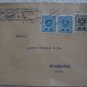 AUSTRIA HELP AUSTRIAN CHILD NY  SLOGAN 1921 CZECHOSLOVAKIA REICHENBERG 2Kx2+1K