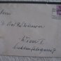 AUSTRIA MOURNING COVER  SEMMERING 1936 WINTER SPORT SLOGAN CANCEL