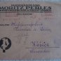 AUSTRIA METER COVER 600 KRONEN METERED TO KOSICE CZECHOSLOVAKIA BAR BEZAHLT