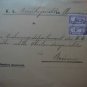 AUSTRIA Kk ODERFURT 1914 PAIR STAMP SPECIAL DOC TO BRUNN ?