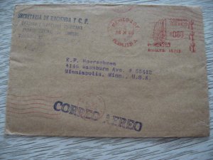 MEXIKO METER CANCEL 1966 AEREO MACHINE