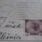 AUSTRIA EMPIRE RARE OLD CARD B&Atilde;&para;hmen MOROVIA olesnicy olesnicy CZECHOSLOVAKIA