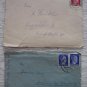 2 GERMANY COVER 1944 1943 WITH STAMPS