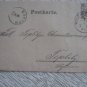 WELS BAHNHOF TO KOSTEN TEPLITZ CZECHOSLOVAKIA AUSTRIA EMPIRE 1899 TRAIN STATION