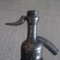 VINTAGE SYPHON ALL BLUE GLASS ARGENTINIAN SODA SELTZER SIPHON