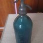 OLD ARGENTINE SODA SELTZER - ORIGINAL BLUE GLASS - SIPHON STARS PATTERN syphon