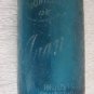 OLD ARGENTINE SODA SELTZER - ORIGINAL BLUE GLASS - SIPHON STARS PATTERN syphon
