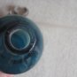 OLD ARGENTINE SODA SELTZER - ORIGINAL BLUE GLASS - SIPHON STARS PATTERN syphon