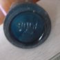 OLD ARGENTINE SODA SELTZER - ORIGINAL BLUE GLASS - SIPHON STARS PATTERN syphon