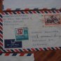 5 INDONESIA AIRMAIL TO GERMANY LOT