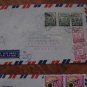5 INDONESIA AIRMAIL TO GERMANY LOT